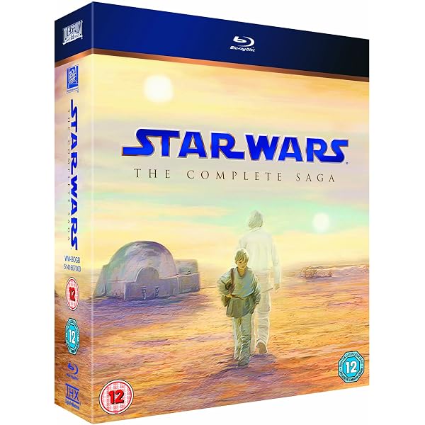 Star Wars: The Complete Saga [9 Blu-rays]: Amazon.co.uk: DVD & Blu-ray